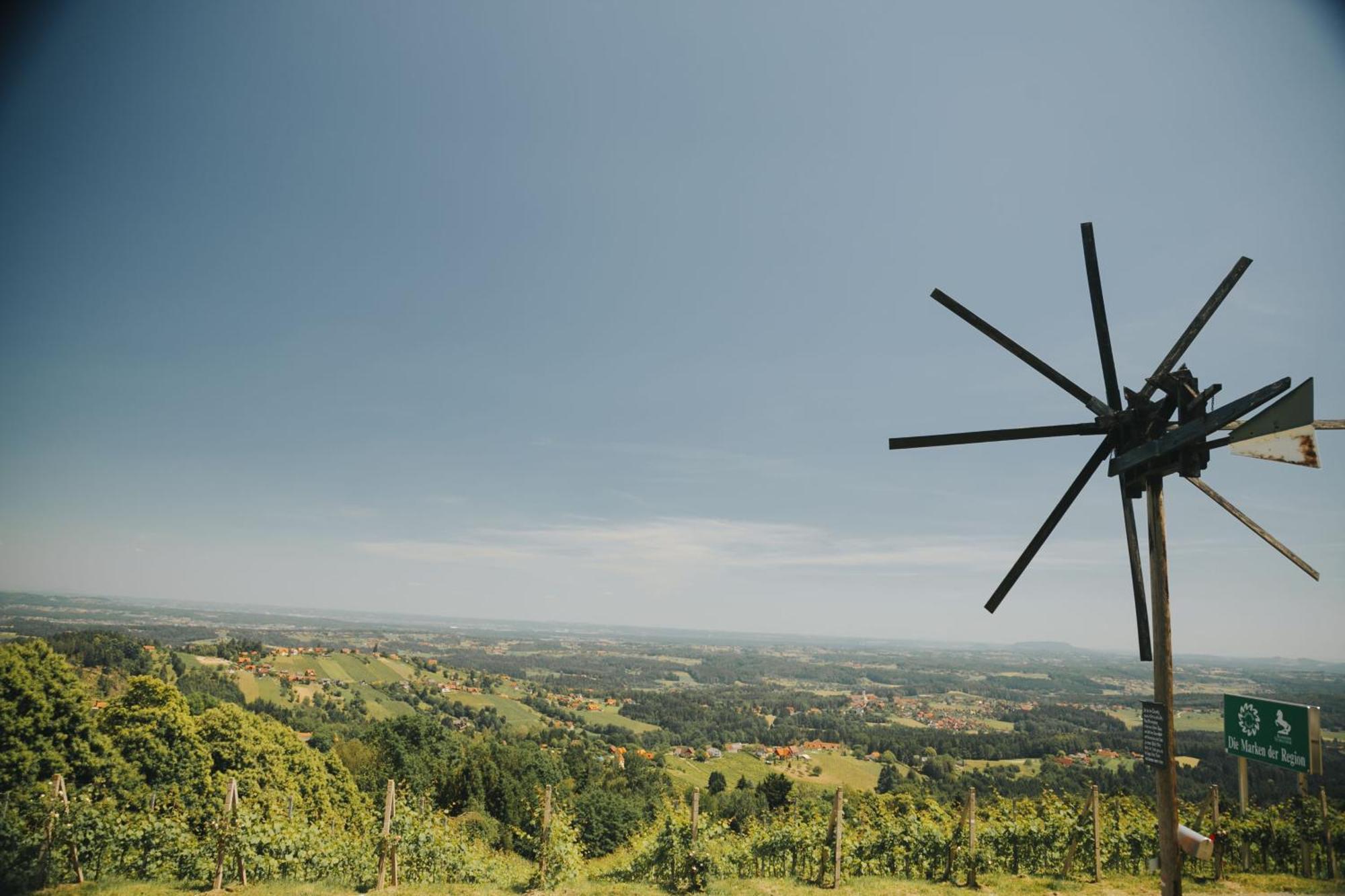 Am Wildbachberg - Luxus Ferienhaeuser Mit Infinitypool, Privatsauna Und Weinkeller Deutschlandsberg Buitenkant foto